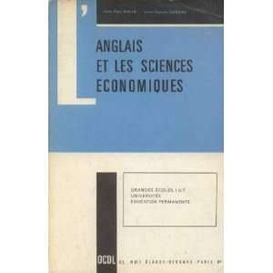 anglais et les sciences économiques Dangre Jean Claude Hulin Jean 