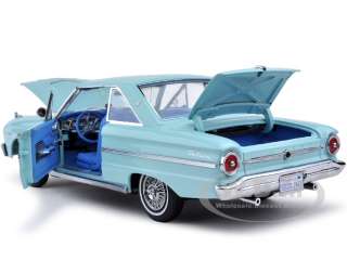 1963 FORD FALCON LIGHT AQUA/BLUE 1:18 DIECAST MODEL CAR  