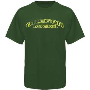 NCAA My U Oregon Ducks Vintage Logo T Shirt   Green 