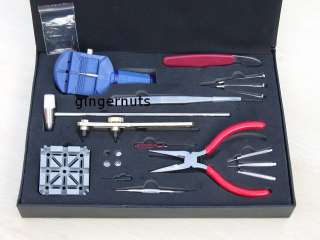 30PC Watch Repair Service Case Opener /Remover Tool Kit  