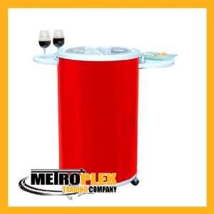  Red Entertainer Refrigerator / Party Cooler Sports 
