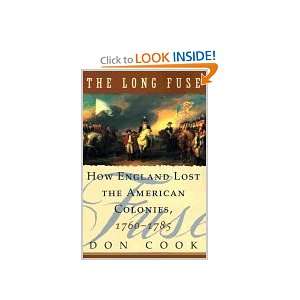   . How England Lost the American Colonies, 1760 1785 Don Cook Books