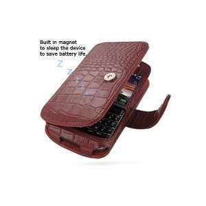  PDair B41 Red Crocodile Leather Case for BlackBerry Bold 
