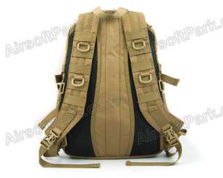 Molle 1000D Combat Patrol Pack Hiking Backpack Tan  