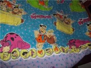 The Flintstones Character Twin Bed Comforter/Blanket (Vintage) Fred 