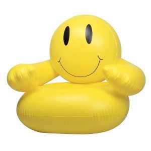  Smile Print Inflatable Chair Toys & Games