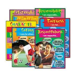  New TREND T38907   Learning Chart Combo Packs, Character 