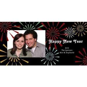   New Year Photocards Photo Card Template (10 pack): Office Products