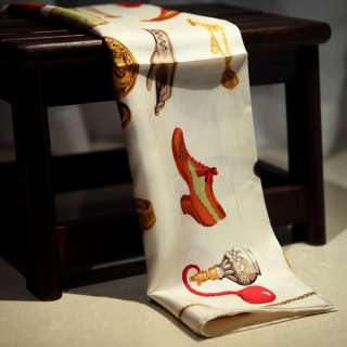 100% Silk Art Fashion Design Scarf Wrap Shawl Hand Rolled Edges Square 