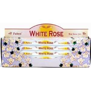 Tulasi Incense White Rose 8 Stick Square Pack