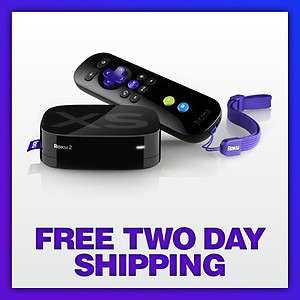 BRAND NEW Roku 2 XS Streaming Player 1080p   Built in Wi Fi & 300 