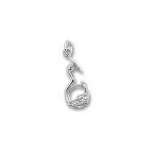  Tuba Charm   14k Yellow Gold Jewelry