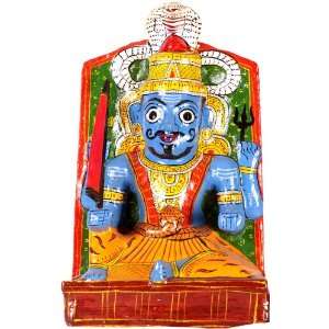 Bhairava   Folk Papier Machie Sculpture 