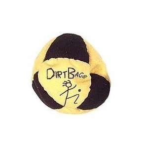  Dirt Bag Hacky Sack   Black & Yellow: Sports & Outdoors