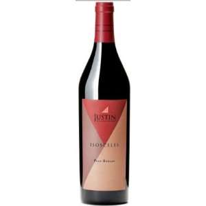    2008 Justin Isosceles Paso Robles 750ml: Grocery & Gourmet Food
