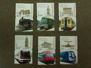 Hong Kong 2010 Centenary of Railway Stamps Train  