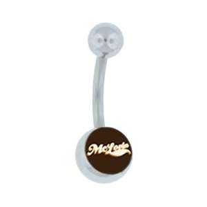  McLovin Superbad Logo Belly Button Navel Ring: Jewelry