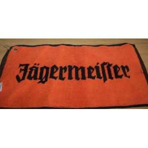    Official Jagermeister Golf Towel W/bag Clip