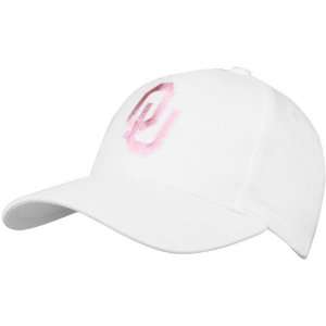   Sooners White Youth Ball Girl Adjustable Hat