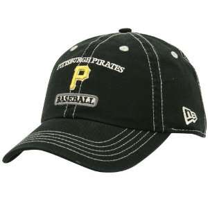  Pittsburgh Pirates Black Ballpark Adjustable Hat: Sports & Outdoors