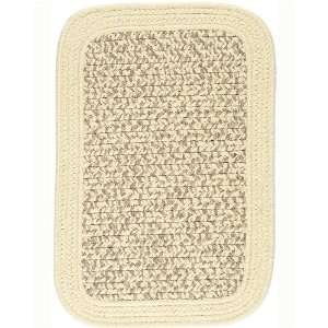Colonial Mills Bamboozle Janelle Chamomile Braided Rug Beige 6x9 