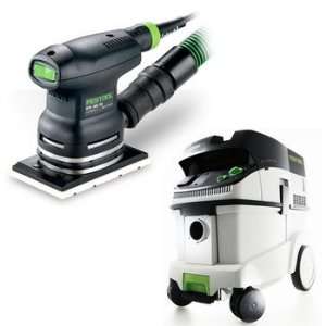 Festool RTS 400 EQ Sander with T LOC + CT 36 Dust Extractor Package