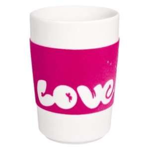 touch FIVE SENSES, Banderole/sleeve Love/Smile large cup 11.84 fl 