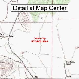   Map   Cotton City, New Mexico (Folded/Waterproof)