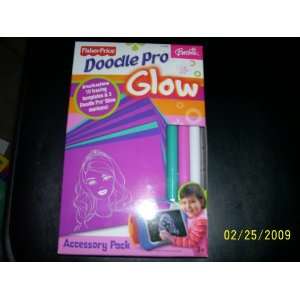 Fisher Price Doodle Pro Glow Barbie Refill Accessory Pack:  