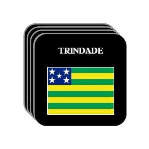 Goias   TRINDADE Set of 4 Mini Mousepad Coasters