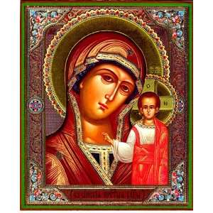  Virgin of Kazan, Orthodox Icon 