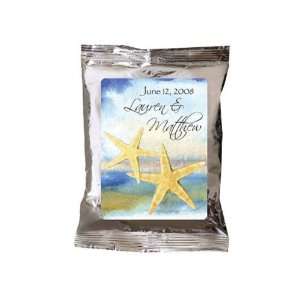 Wedding Favors Starfish Design Personalized Iced Cappuccino Favors 