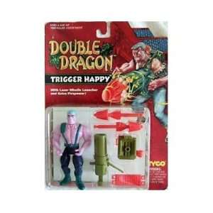  Double Dragon Trigger Happy Action Figure: Toys & Games