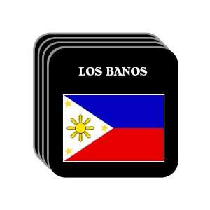  Philippines   LOS BANOS Set of 4 Mini Mousepad Coasters 