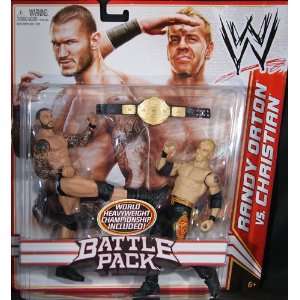   Pack Christian vs. Randy Orton Figure 2 Pack Series 16 Toys & Games