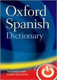 Oxford Spanish Dictionary, (0199208972), Oxford Dictionaries 