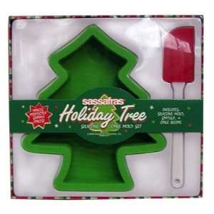  Kids Holiday Tree Silicone Mold Set