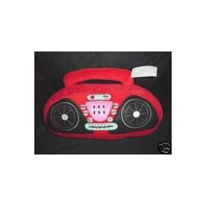  Ipod Radio Pillow Plush Speaker Pillow Red: MP3 Players 