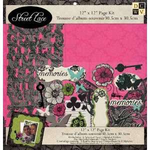  DieCuts Page Kit 12x12 Street Lace Arts, Crafts & Sewing