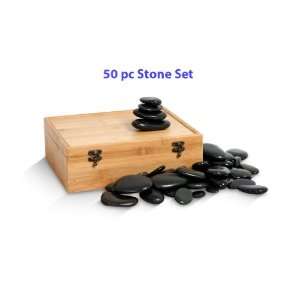     50pc Hand Selected Basalt Massage Stones: Health & Personal Care