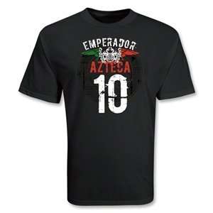  365 Inc Emperador Azteca Soccer T Shirt (black) Sports 