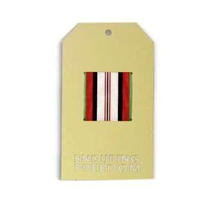     Laser Cut   Enduring Freedom Service Tag Arts, Crafts & Sewing