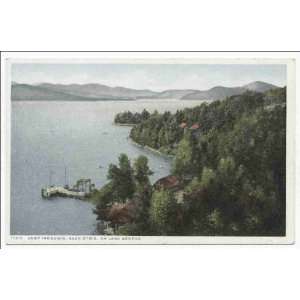 Reprint Camp Iroquois, Glen Eyrie, Lake George, N. Y 1898 
