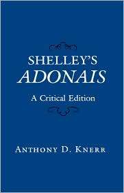 Shelleys Adonais, (0231054661), Percy Bysshe Shelley, Textbooks 