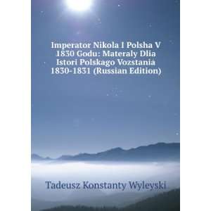   Edition) (in Russian language) Tadeusz Konstanty Wyleyski Books