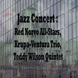  Jazz Concert Krupa Ventura Trio, Teddy Wilson Quintet Red 