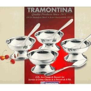  Tramontina 8 Pc Ice Cream & Dessert Set