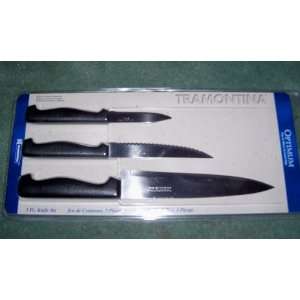    Optimum Fine Edge Kitchen Knife Set by Tramontina