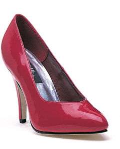 Red Patent Pumps Crossdresser Shoes Drag Queen Heels Ellie Womans 
