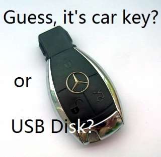 New 4GB Mercedes Car Key Style USB 2.0 Memory Stick  